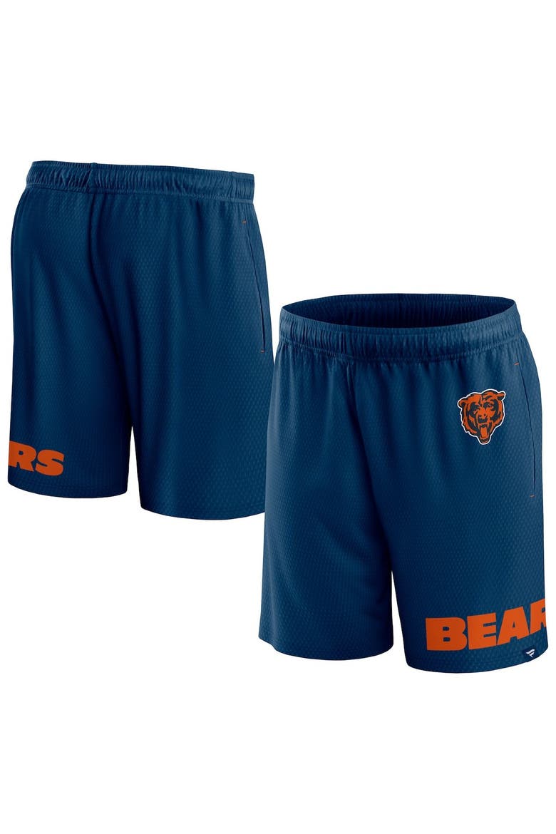 Men's Fanatics Branded Navy Chicago Bears Clincher Shorts, Main, color, Navy