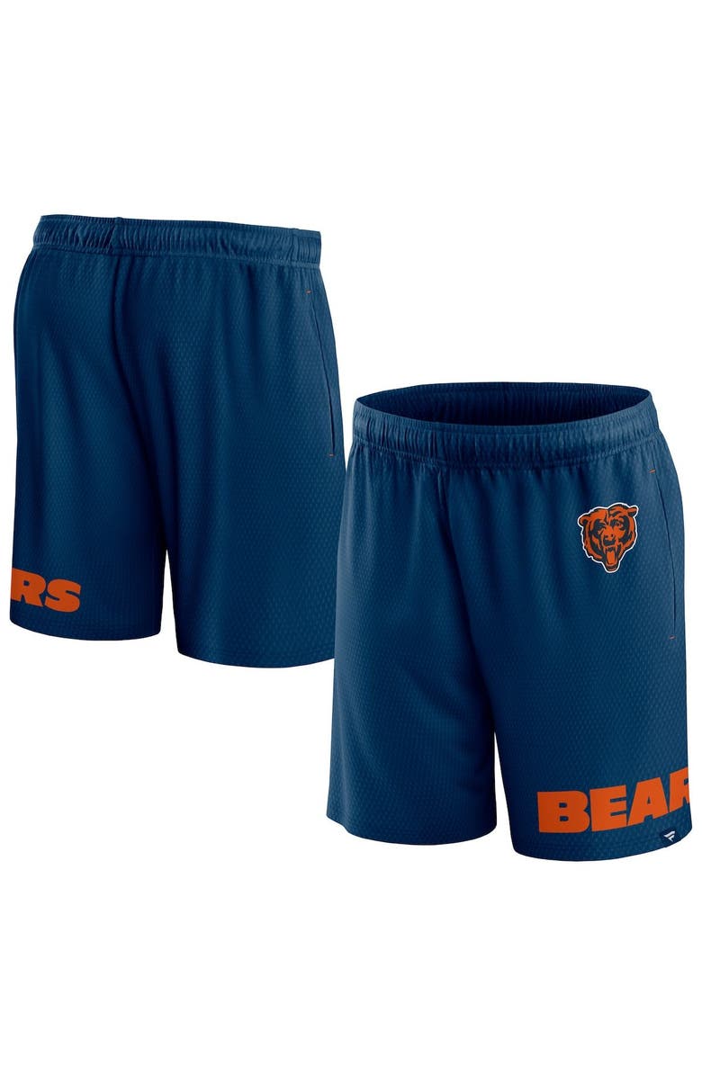 FANATICS Men's Fanatics Branded Navy Chicago Bears Clincher Shorts, Main, color,