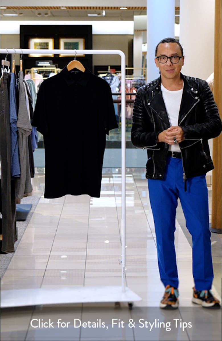 Georgia Solid Pima Cotton Polo, sales video thumbnail