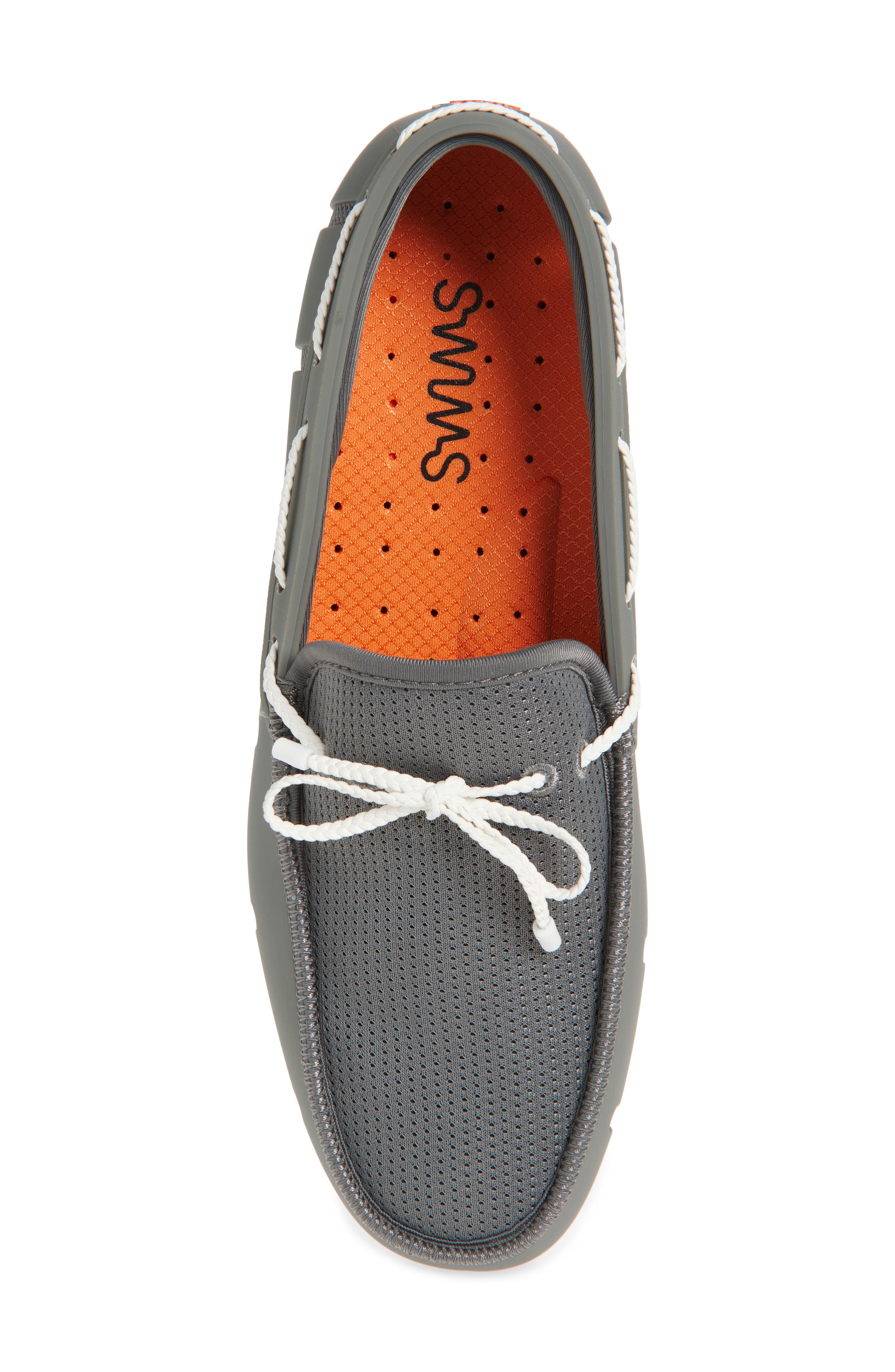 Braided Lace Loafer, Alternate, color, GREY