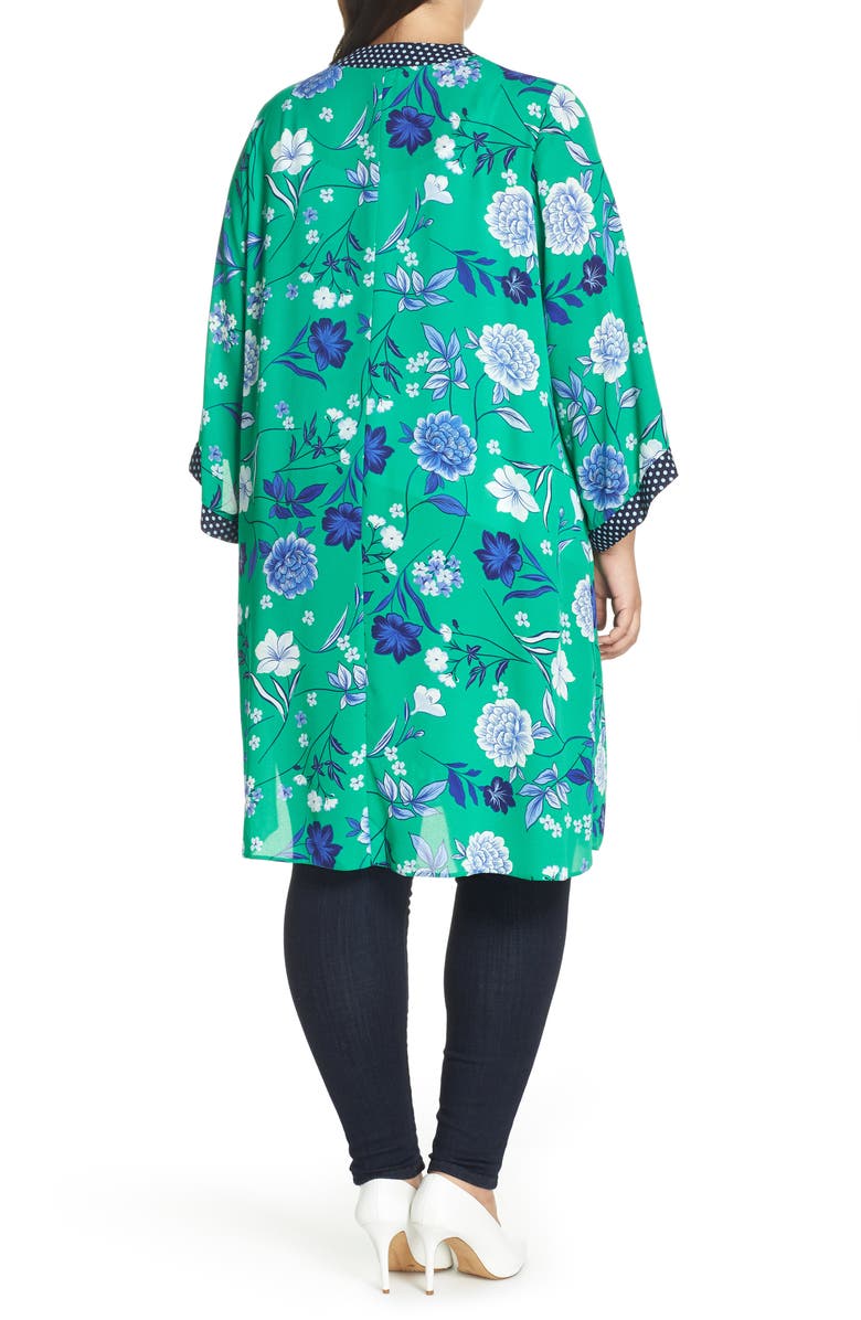 Evans Pattern Mix Kimono, Alternate, color, 