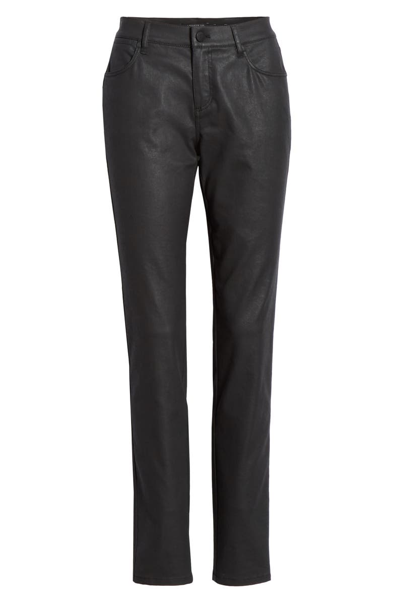 Lafayette 148 New York Mercer Coated Skinny Jeans, Alternate, color, 