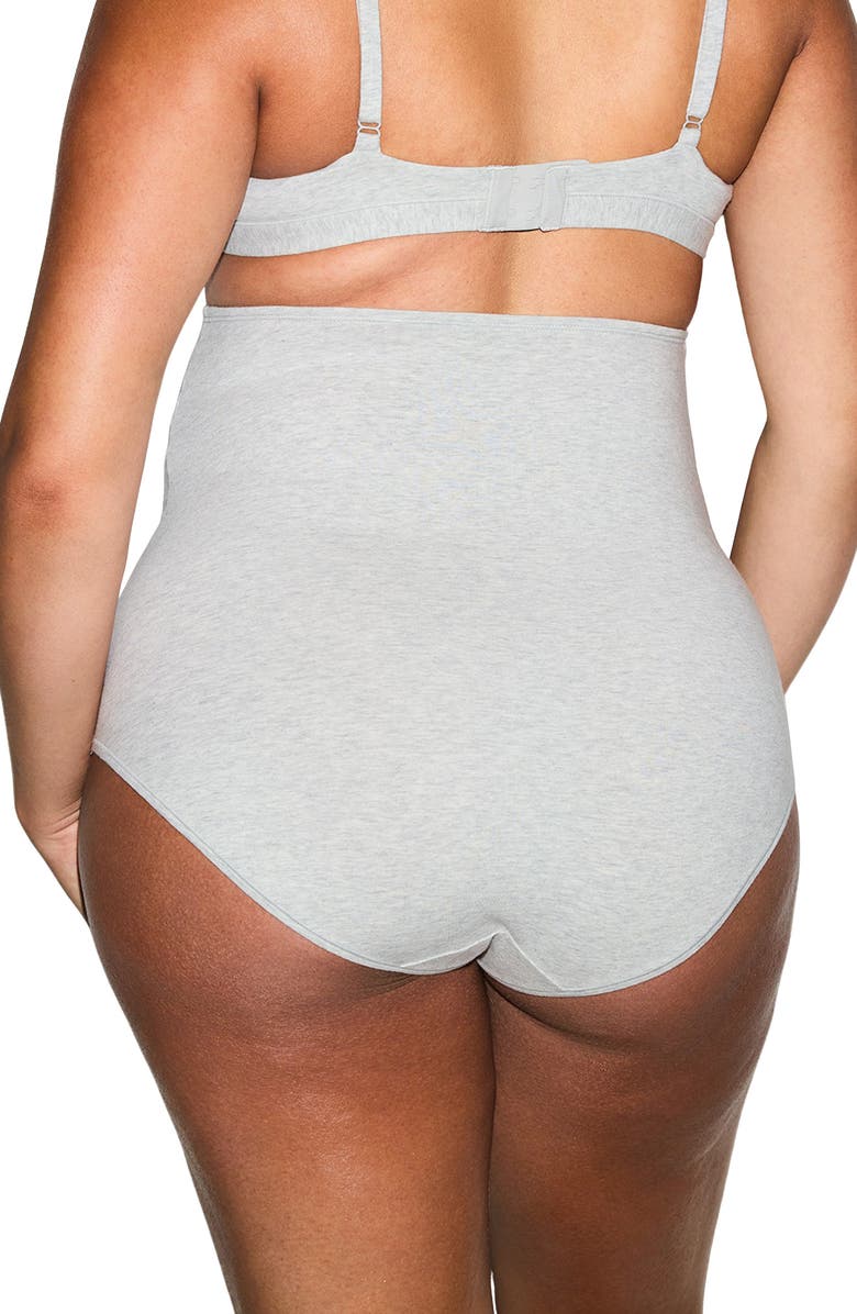 SKIMS 2-Pack Jersey Maternity/Nursing Bralettes, Alternate, color, Light Heather Grey