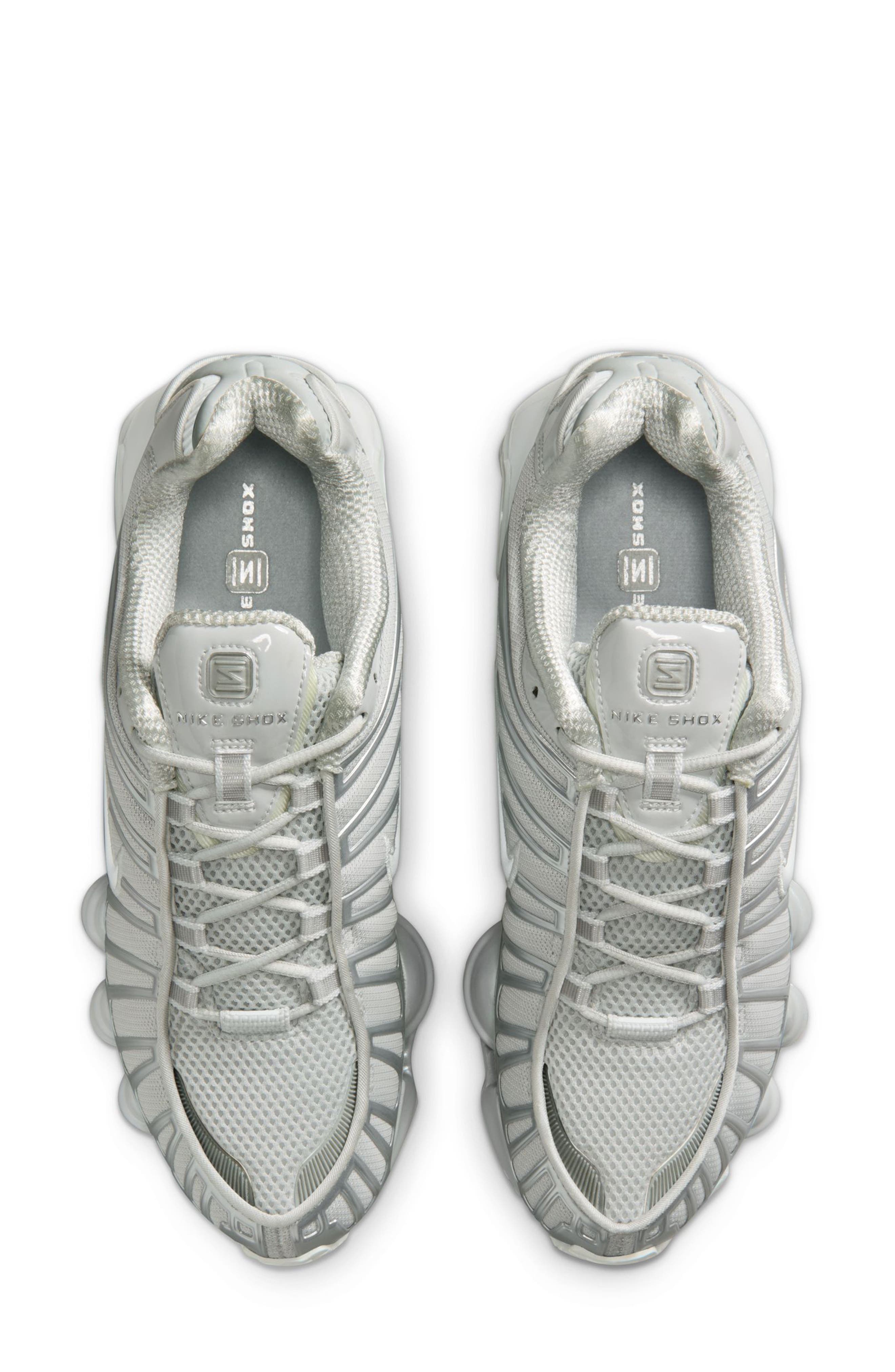 Nike Shox TL Sneaker, Alternate, color, Photon Dust/ Metallic Silver