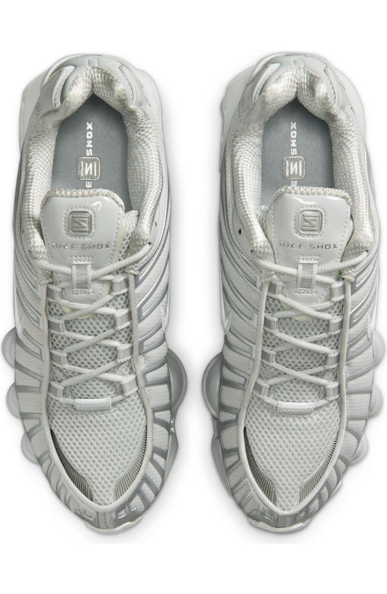 Nike Shox TL Sneaker, Alternate, color, Photon Dust/ Metallic Silver