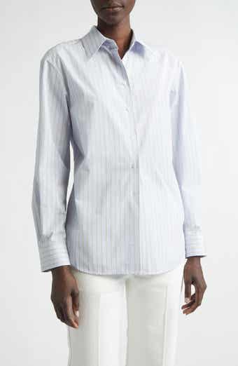 Aurora Stripe Cotton Tailored Shirt
