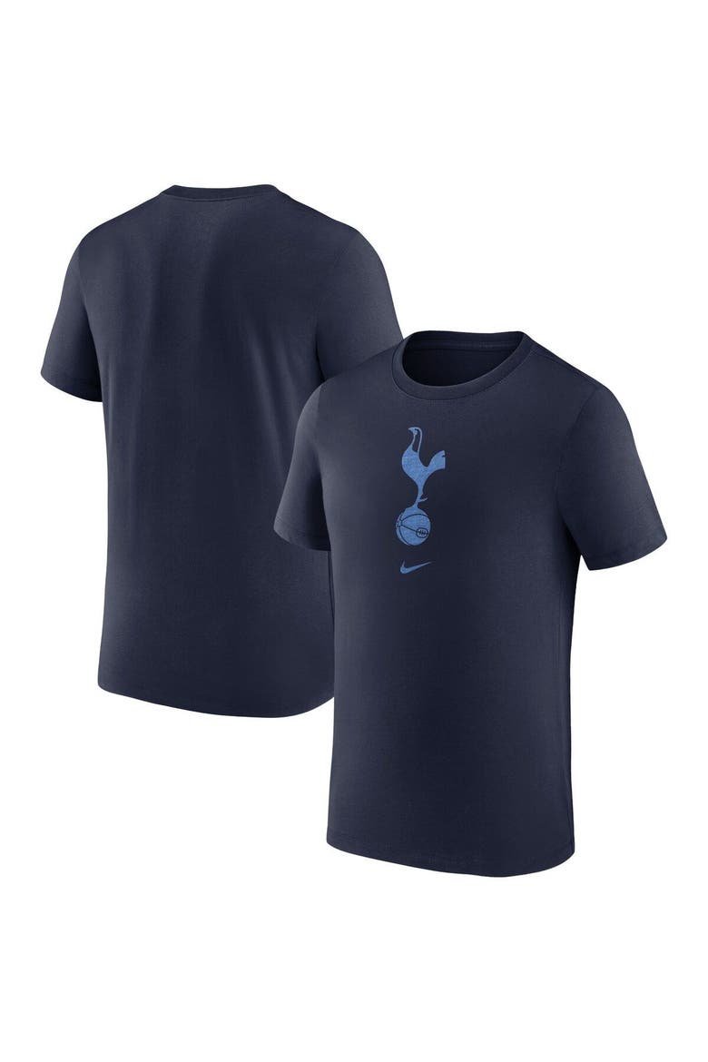 Men's  Nike Navy Tottenham Hotspur Crest  T-Shirt, Main, color, Navy