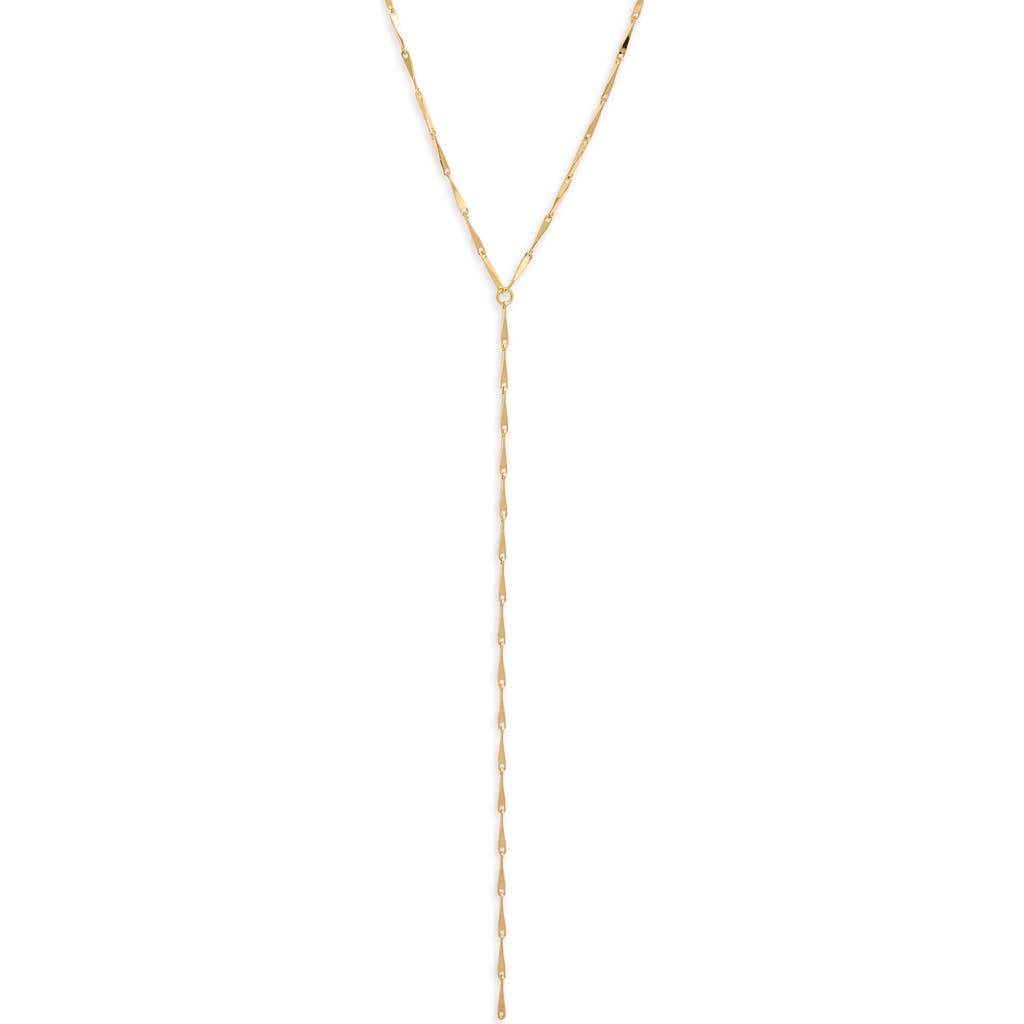 Nordstrom Delicate Chain Y-Necklace in 14K Gold Plated at Nordstrom