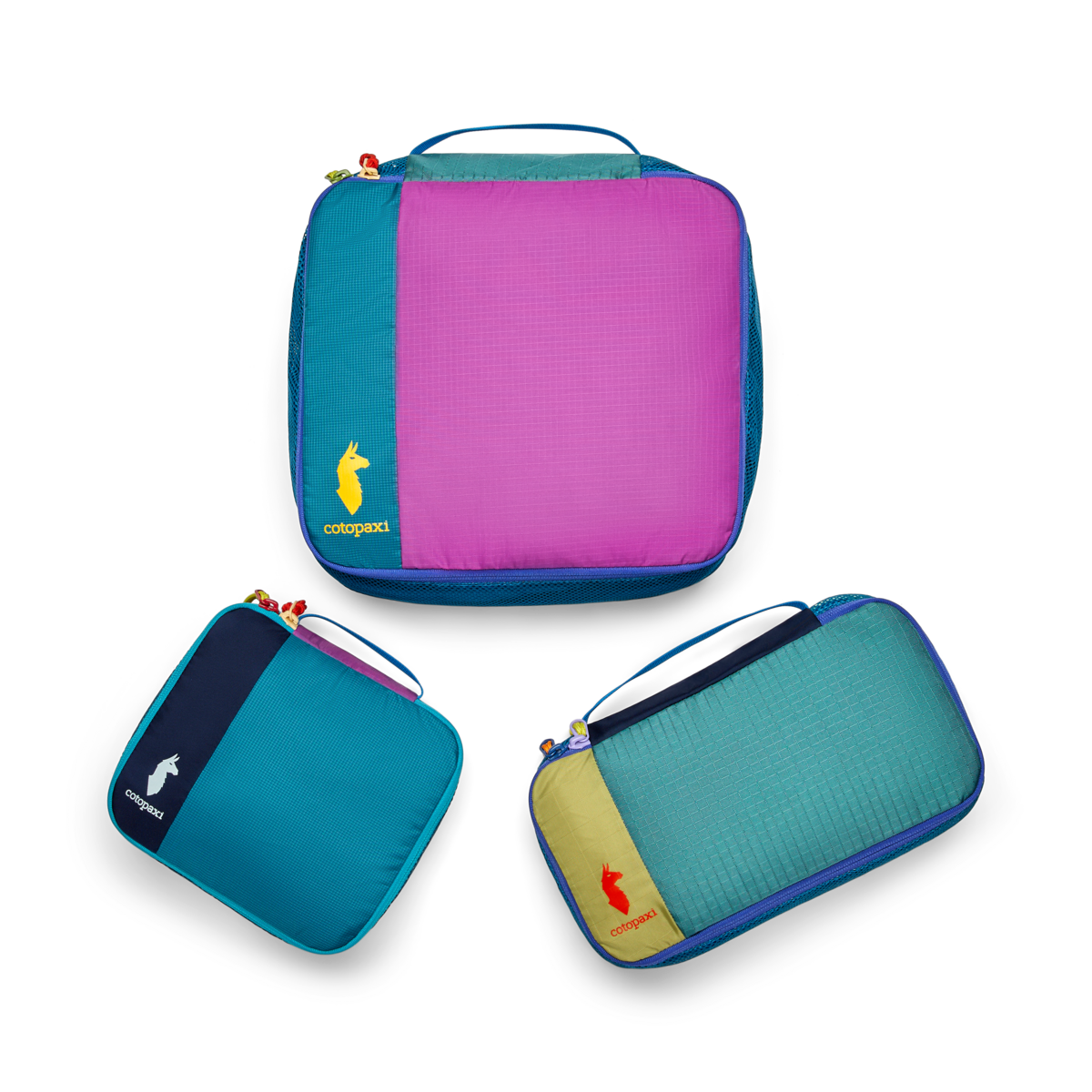 Cotopaxi Cubo Packing Travel Bundle - Del Día, Alternate, color, Del Día