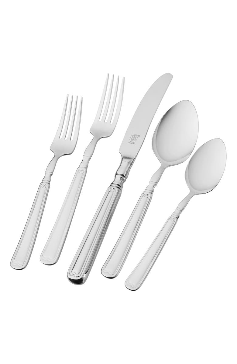 ZWILLING Vintage 1876 23-Piece Flatware Set, Main, color, Stainless Steel