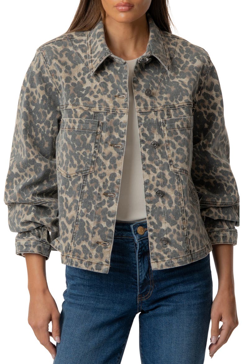 Bailey Button Front Jacket, Main, color, TAN/ BROWN