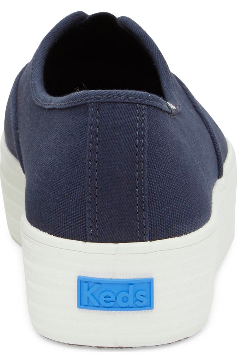 Keds<sup>®</sup> Point Platform Slip-On Sneaker, Alternate, color, Navy Canvas