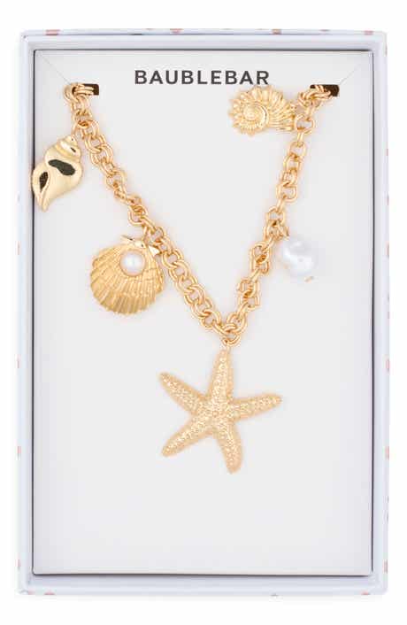 BaubleBar For the Shell Seekers Charm Necklace