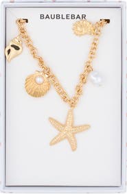 BaubleBar For the Shell Seekers Charm Necklace
