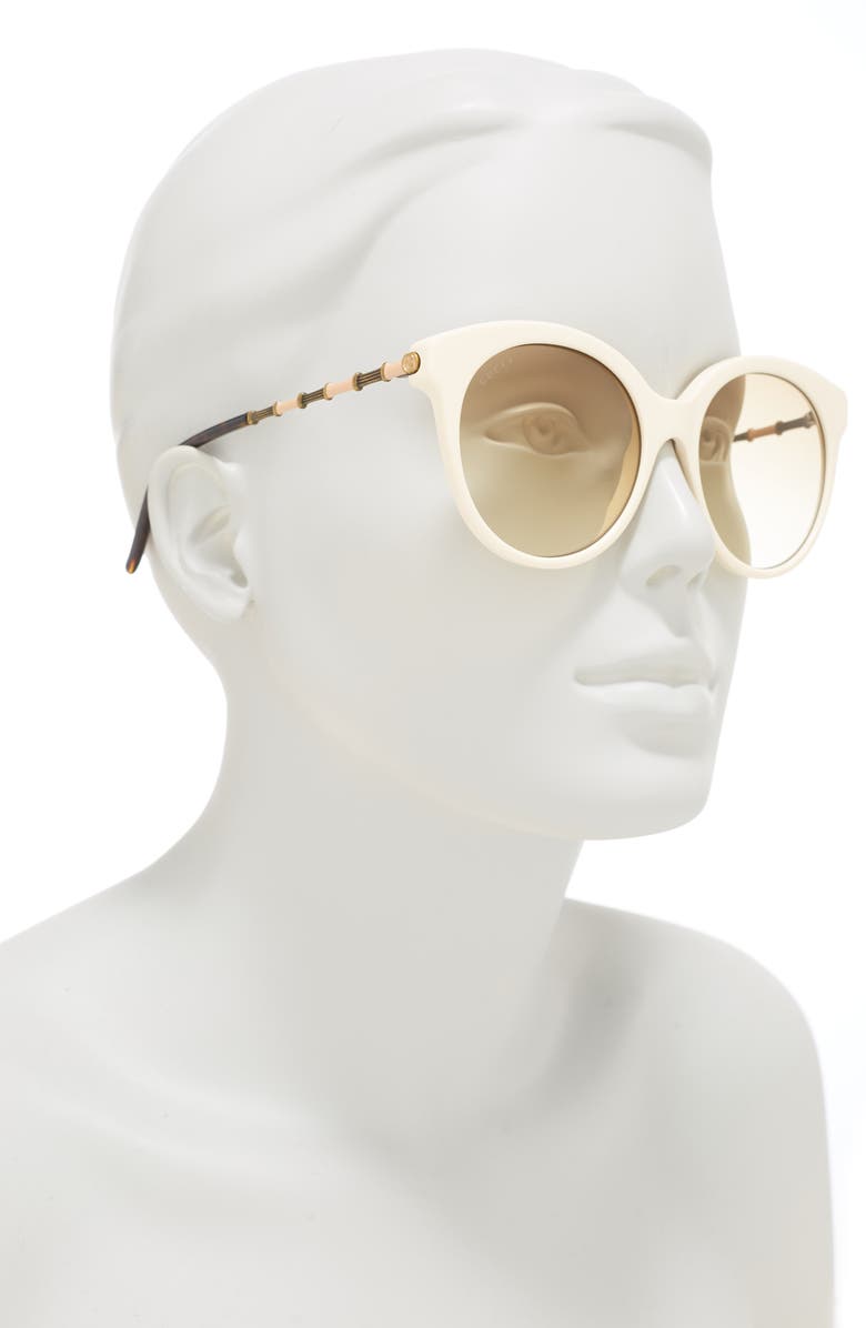 Gucci 55mm Round Sunglasses, Alternate, color,