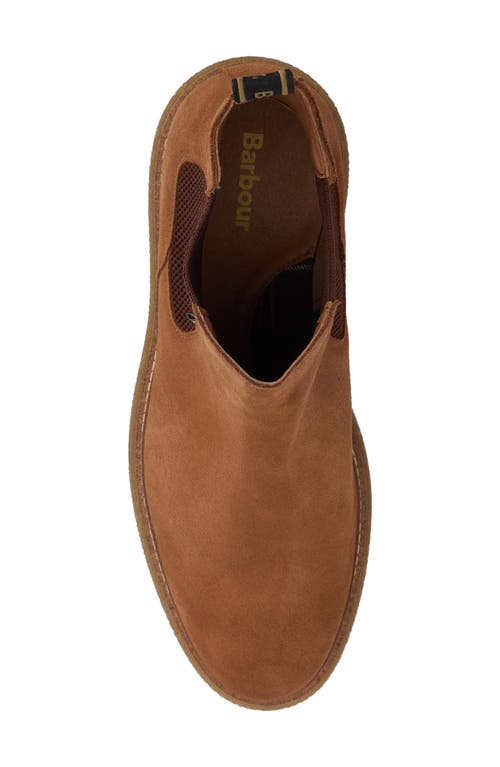 Barbour Tinstone Lugged Chelsea Boot In Brown