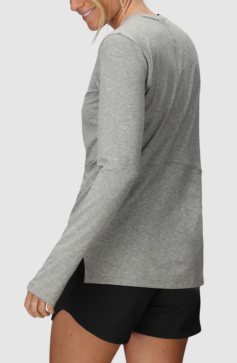 Outdoor Research ActiveIce Spectrum Sun Long Sleeve T-Shirt, Alternate, color, Grey Heather