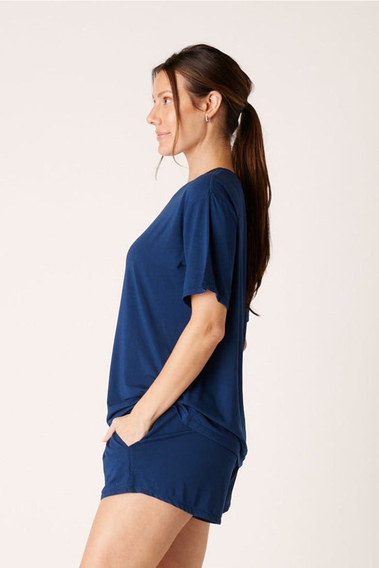 The Cool-Comf Lounge T-Shirt, Alternate, color, Soft Navy