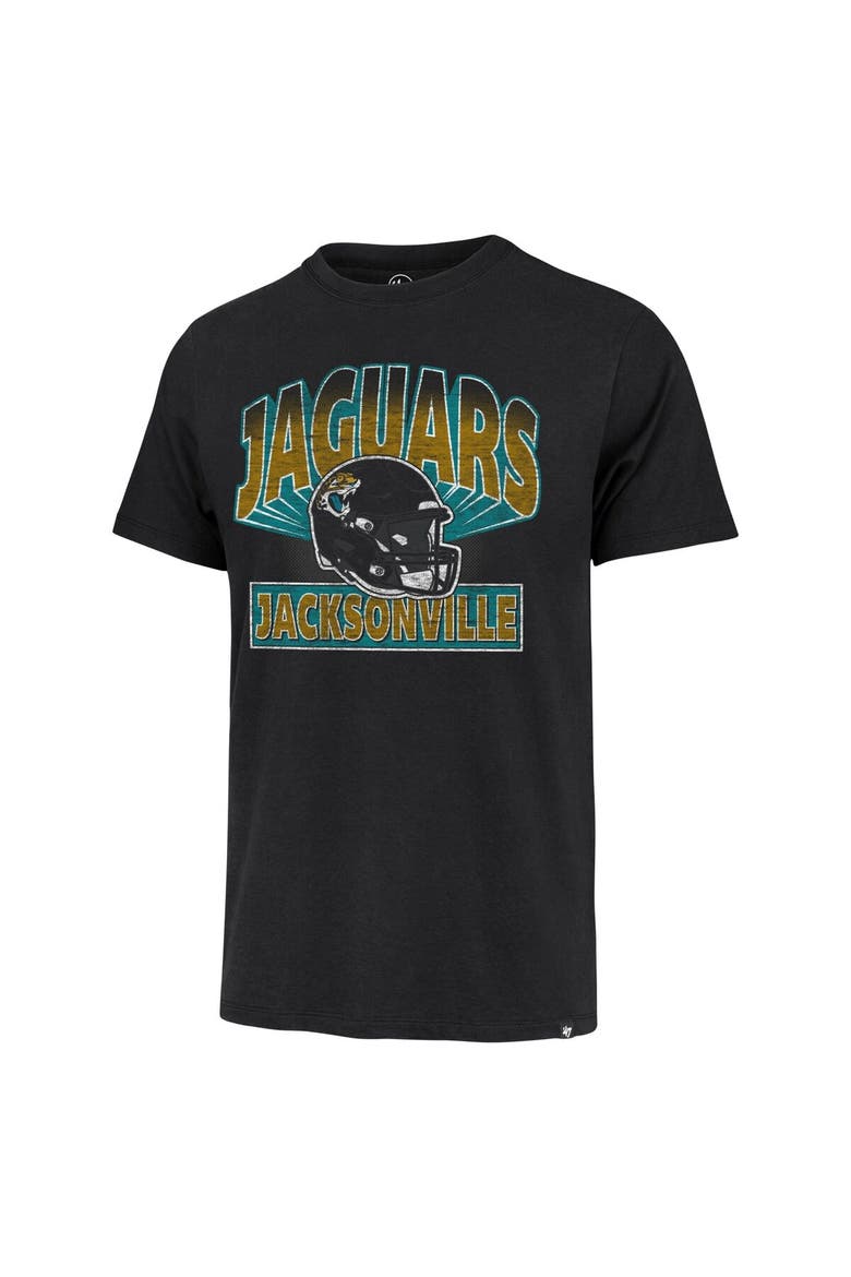 Men's '47 Black Jacksonville Jaguars Amplify Franklin T-Shirt, Alternate, color, Black