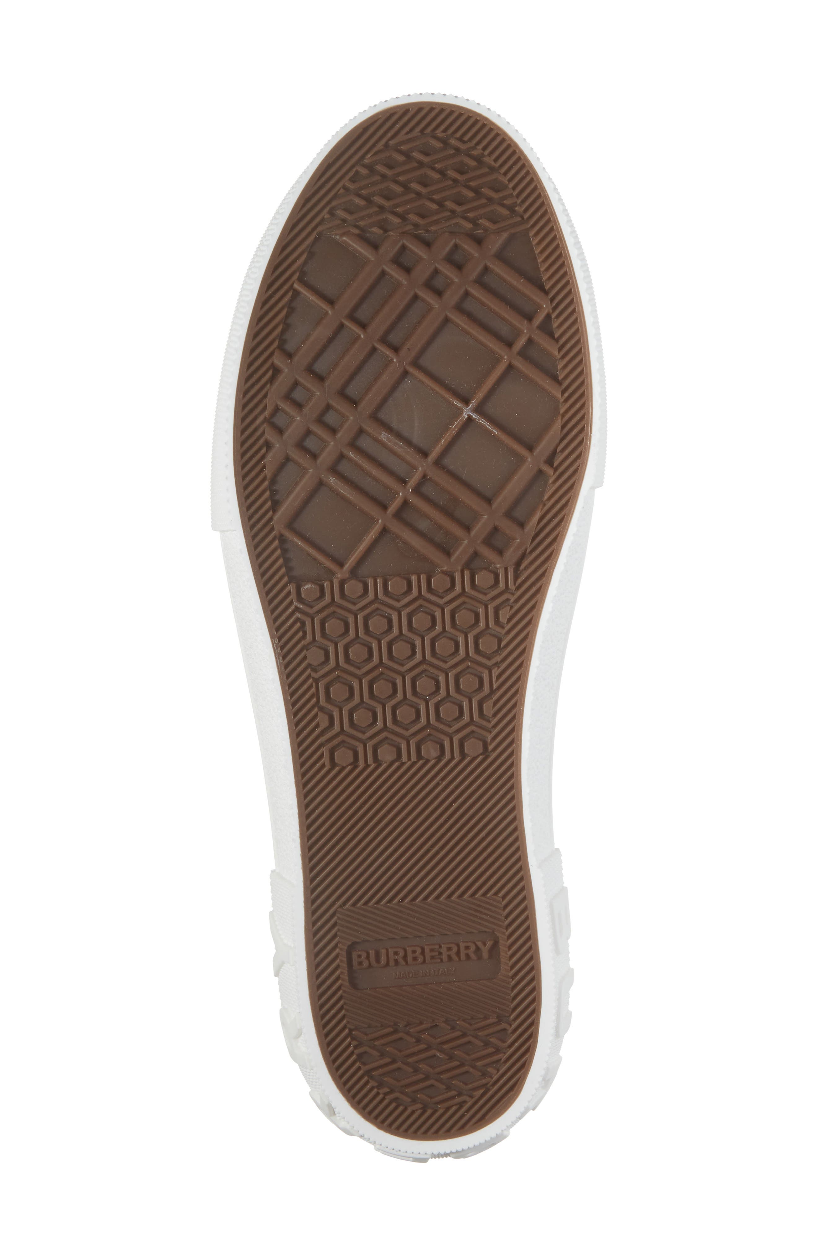 Burberry Jack Check Low Top Sneaker, Alternate, color, Navy