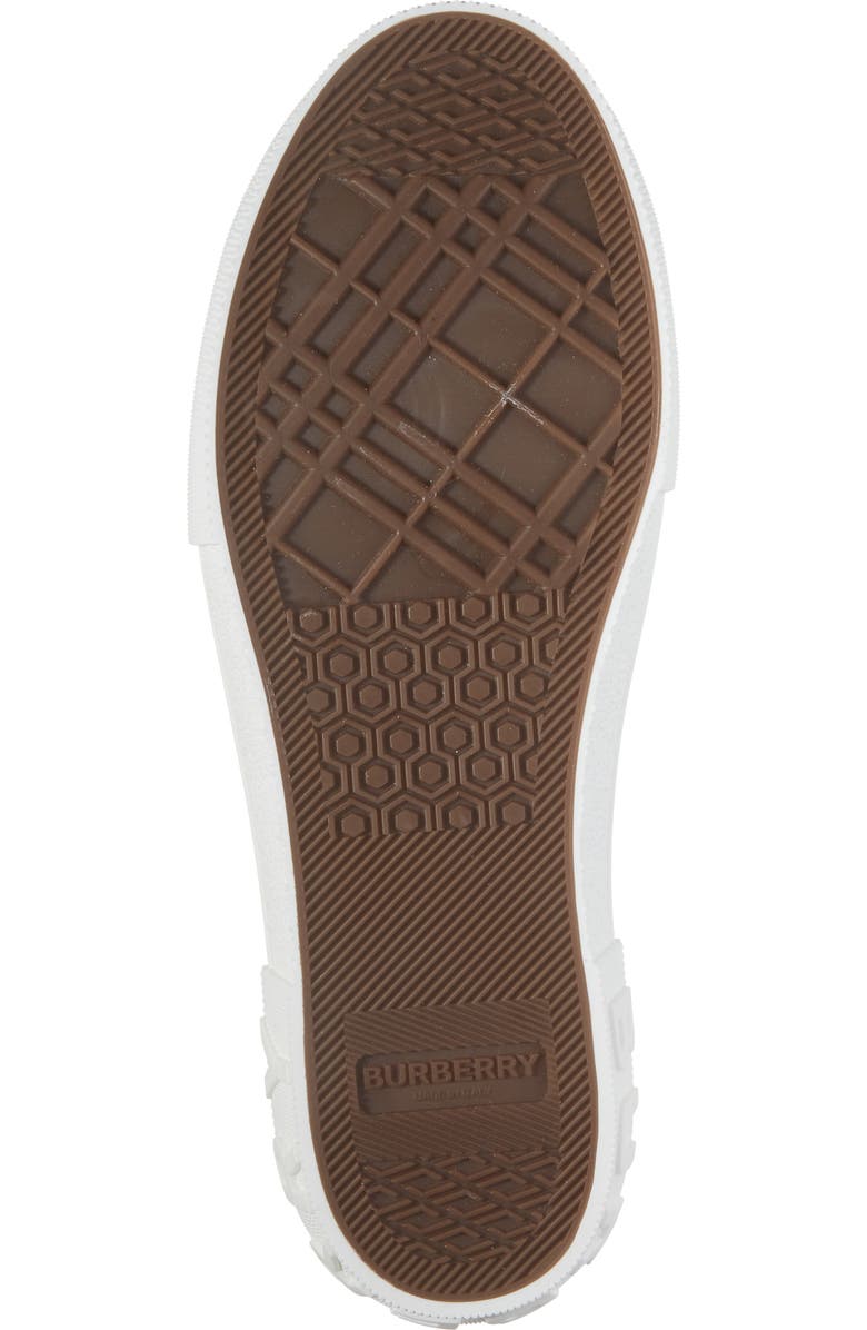 Burberry Jack Check Low Top Sneaker, Alternate, color, Navy