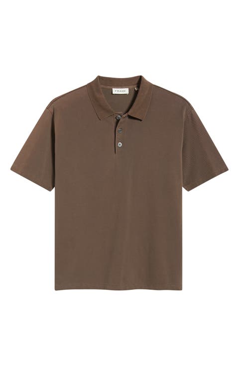 Washed Cotton Piqué Polo