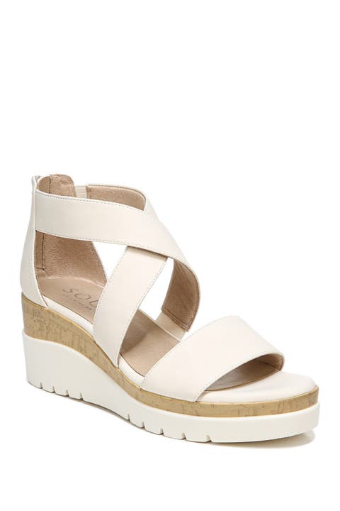 Goodtimes Platform Wedge Sandal - Wide Width Available (Women)