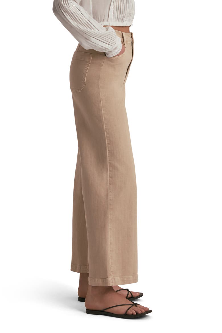 The Mischa Super High Waist Wide Leg Jeans, Alternate, color, FRENCH OAK