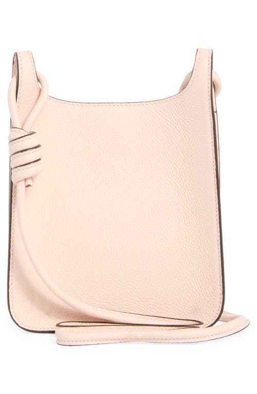 Mcm Mini Lauretos Leather Hobo Bag In Pink