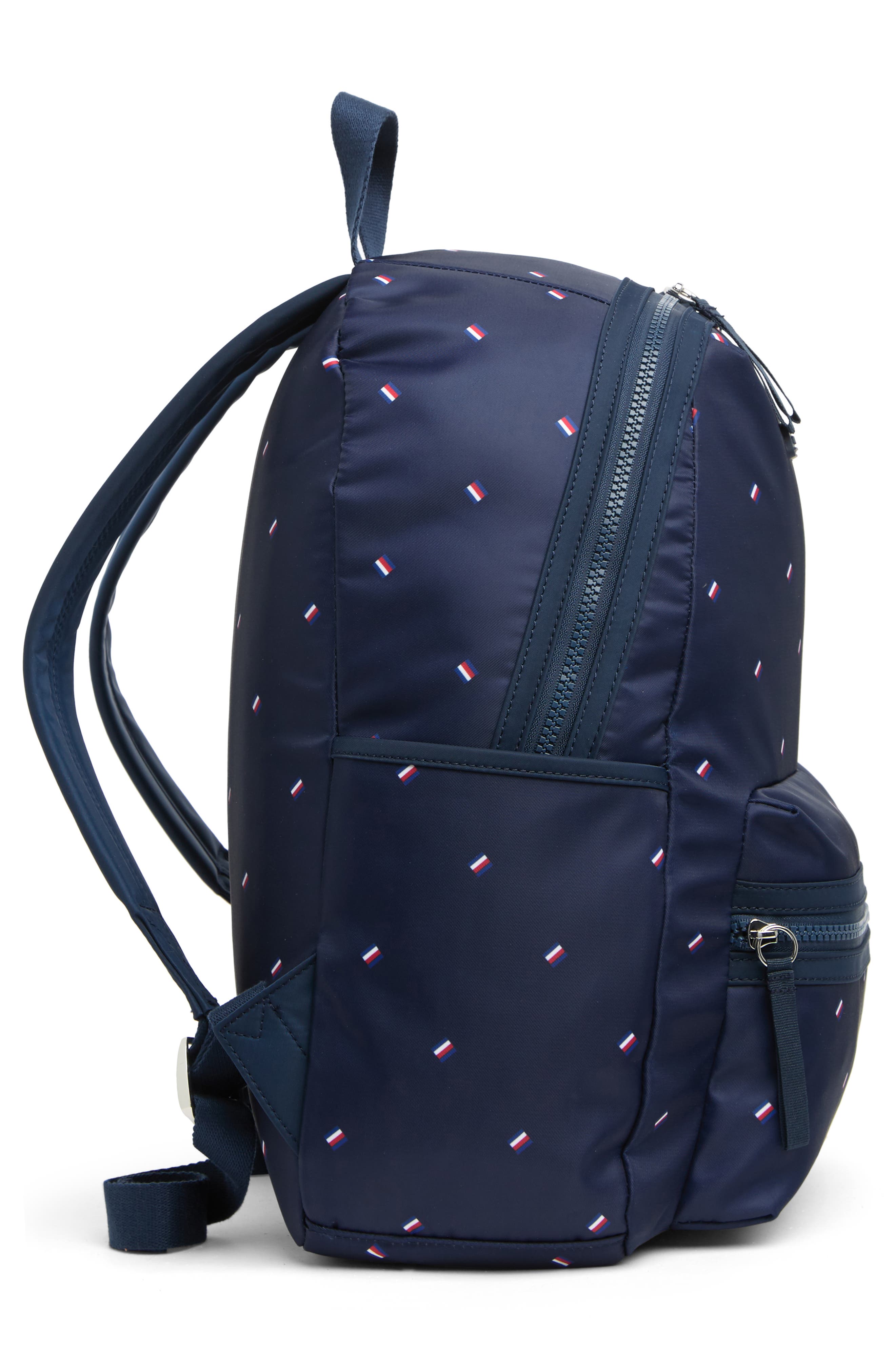Tommy Hilfiger Portland Print Backpack, Alternate, color, 