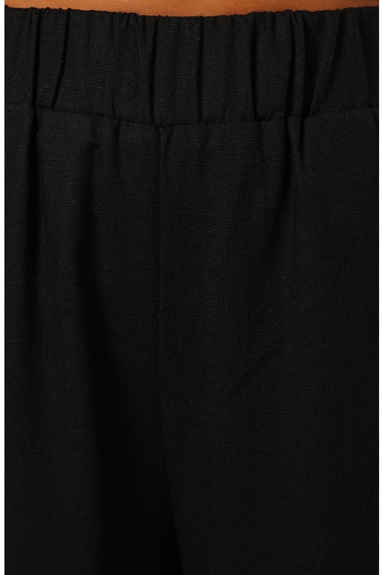 Soraya Wide Leg Pants, Alternate, color, BLACK