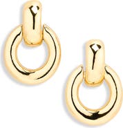 NORDSTROM RACK Demi Fine Doorknocker Drop Earrings