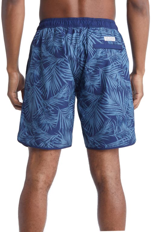 Fair Harbor The Anchor Swim Trunks In Grey Floral