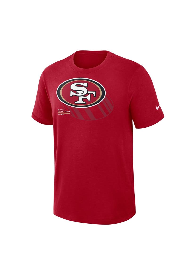 Men's Nike Scarlet San Francisco 49ers Primetime Slub Dri-FIT T-Shirt, Alternate, color, Scarlet