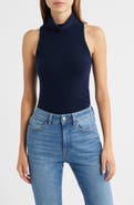 Reformation Marcy Sleeveless Cashmere Turtleneck Sweater