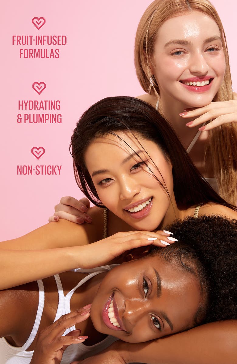 Kaja Sweet Seoulmates Juicy Glass Lip Oil Duo $54 Value, Alternate, color, Pink Multi