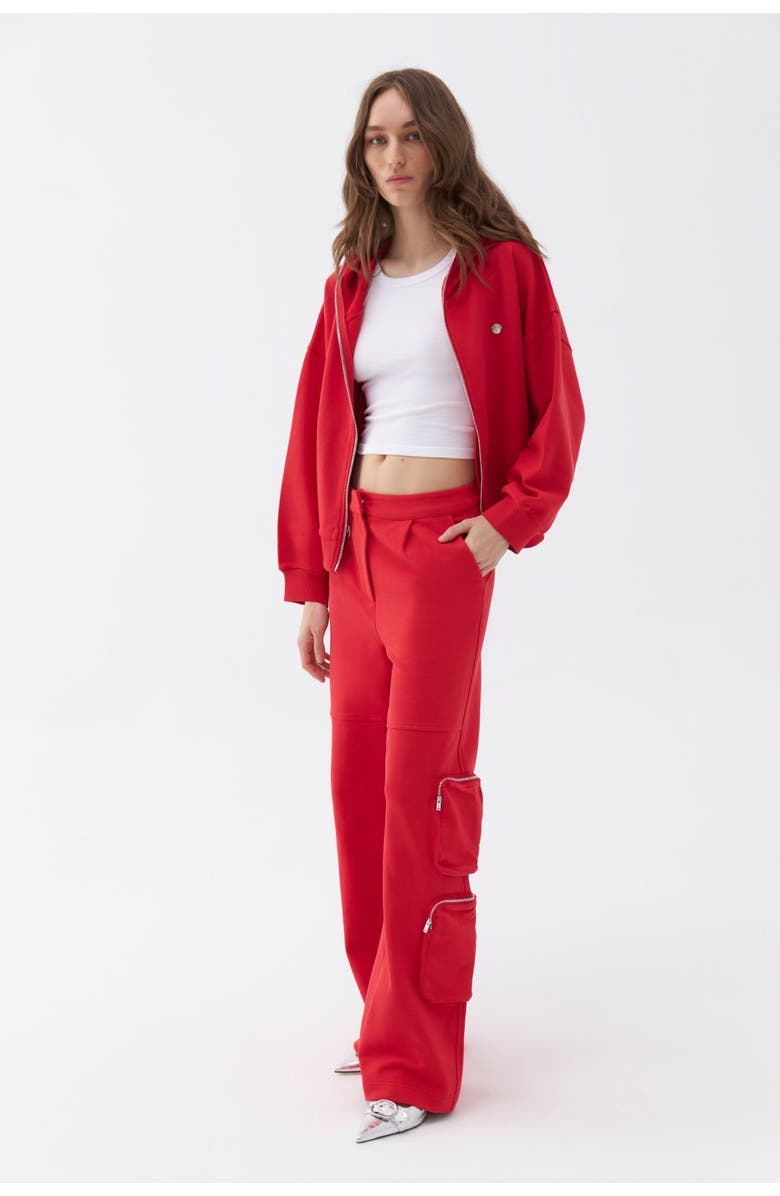 Nocturne High Waist Cargo Pants, Alternate, color, 