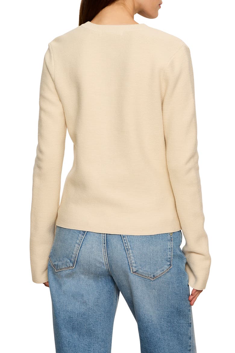 Everyday Henley Sweater, Alternate, color, BONE WHITE