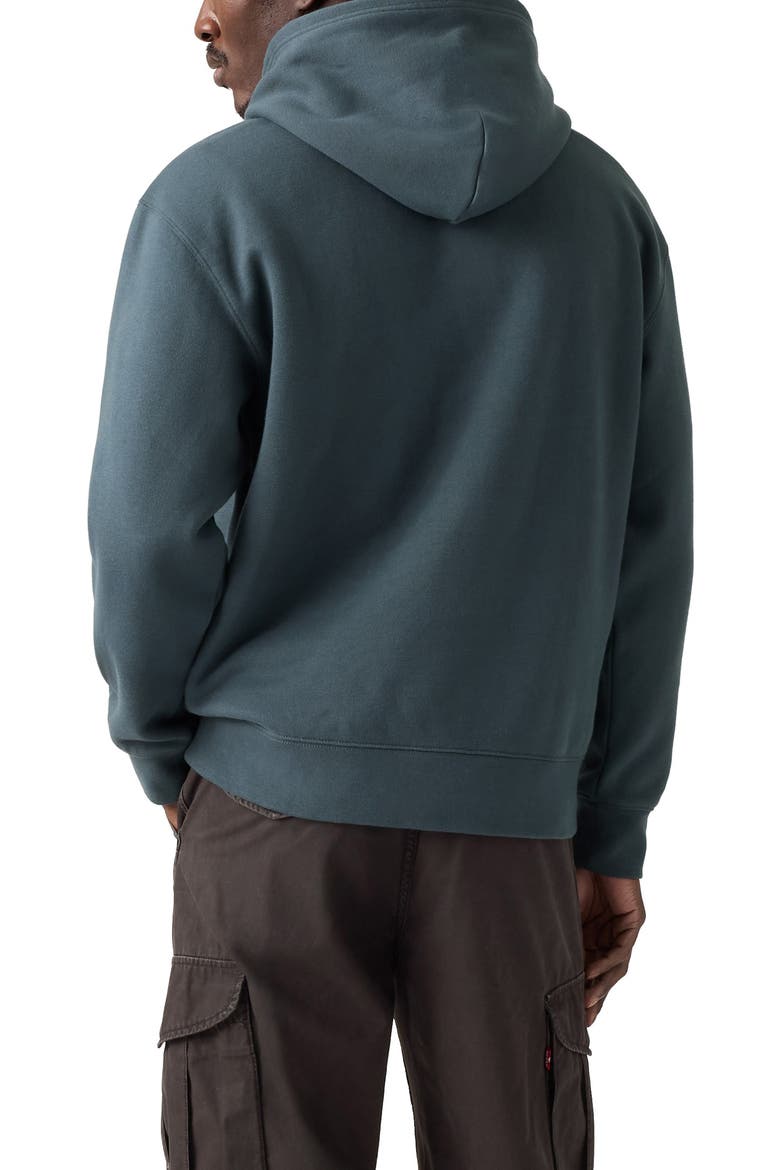 Logo Graphic Hoodie, Alternate, color, SUPER SONIC SOUND DARK SLATE
