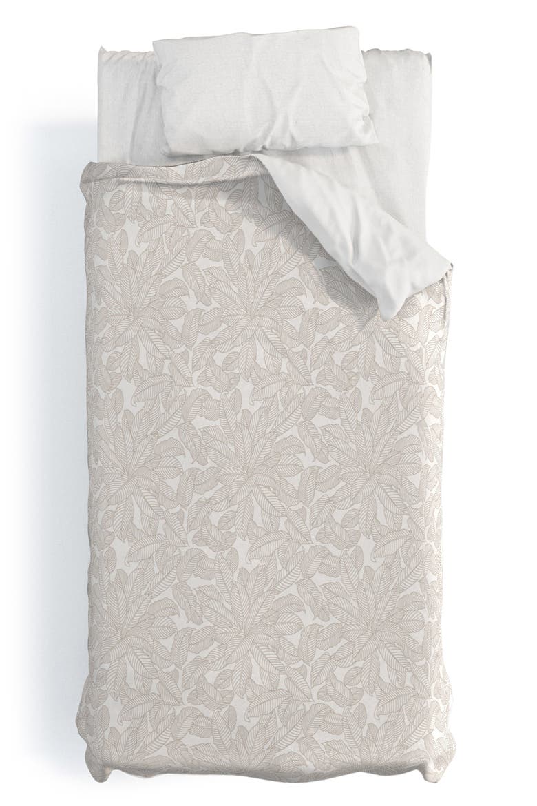Iveta Melisande 2-Piece Duvet Set - Twin XL, Alternate, color, TAUPE