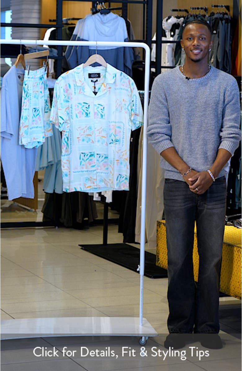 Byron Print Camp Shirt, sales video thumbnail