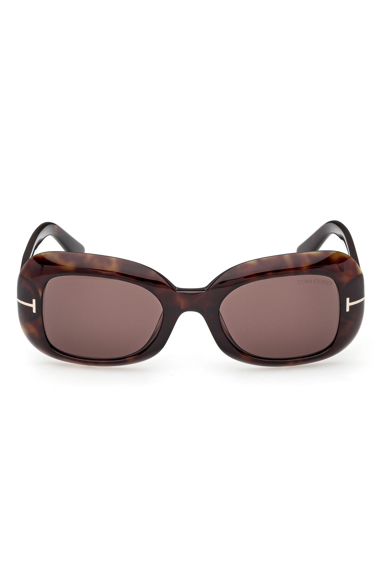 TOM FORD 51mm Rectangle Sunglasses