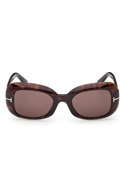 51mm Rectangle Sunglasses