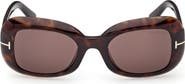 TOM FORD 51mm Rectangle Sunglasses