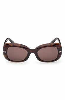 TOM FORD 51mm Rectangle Sunglasses