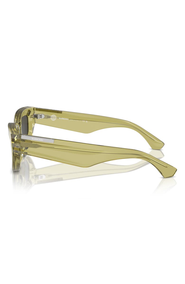 Burberry 55mm Cat Eye Sunglasses, Alternate, color, Green