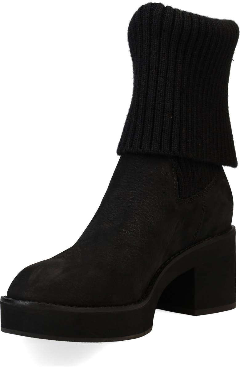 Eileen Fisher Jala Knit Bootie, Alternate, color, Black