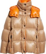 Moncler Parana Down Puffer Jacket with Removable Hood