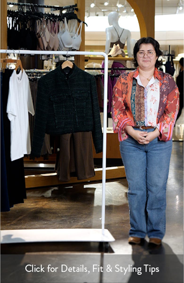 High Collar Tweed Jacket, sales video thumbnail