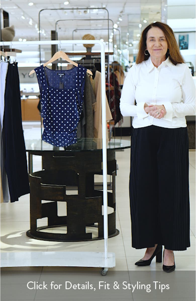 Rorry Polka Dot Mesh Top, sales video thumbnail